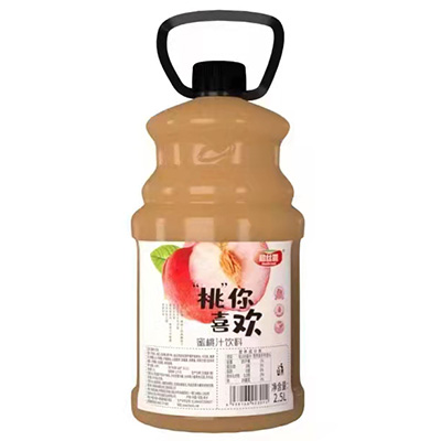 河南2.5L蜜桃汁饮料